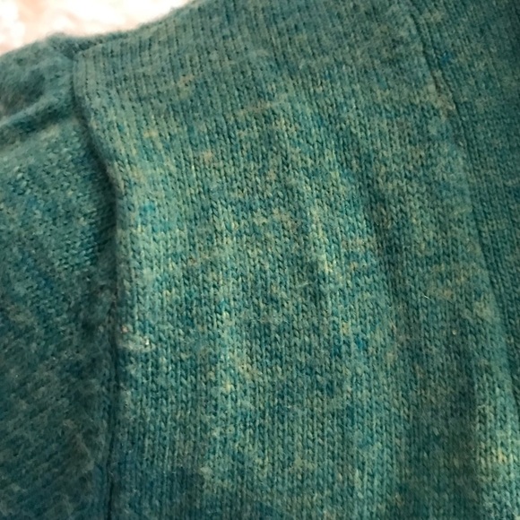TCEC green button up cardigan sweater  medium - Picture 3 of 7